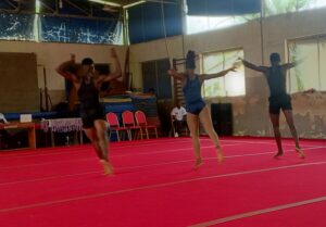champ-gymnastique-2025-300x209 Gymnastique au Bénin : Rodrigue Ahissou domine le championnat national, des talents émergent
